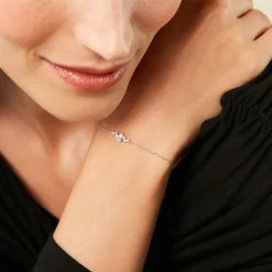 Histoire d'Or Bracelet Eclat d'Aurore Argent Blanc Oxyde De Zirconium* Bracelets|Bracelets Fantaisie