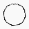 Online Histoire d'Or Bracelet Ehud Argent Bicolore