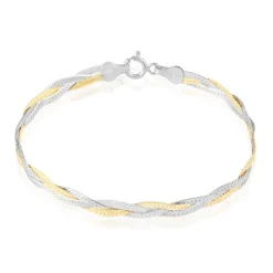 Histoire d'Or Bracelet Elae argent bicolore