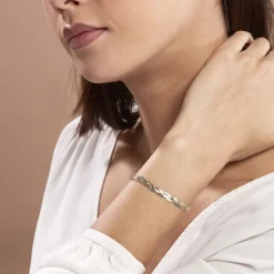 Hot Histoire d'Or Bracelet Elae argent tricolore