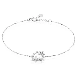 Histoire d'Or Bracelet Elinia Argent Blanc Oxyde De Zirconium* Bracelets|Bracelets Fantaisie
