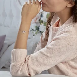 Histoire d'Or Bracelet Elinia Argent Blanc Oxyde De Zirconium* Bracelets|Bracelets Fantaisie