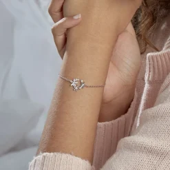 Histoire d'Or Bracelet Elinia Argent Blanc Oxyde De Zirconium* Bracelets|Bracelets Fantaisie