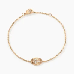 Histoire d'Or Bracelet Embrasement Plaqué Or Jaune Oxyde De Zirconium* Bracelets|Bracelets Fantaisie