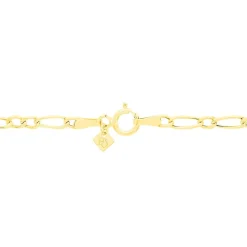 Outlet Histoire d'Or Bracelet Esma Maille Alternee 1/3 Or Jaune