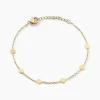 Online Histoire d'Or Bracelet Eva Acier Jaune