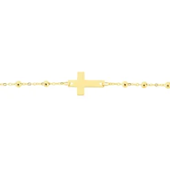 Clearance Histoire d'Or Bracelet Evelina Maille Boule Or Jaune