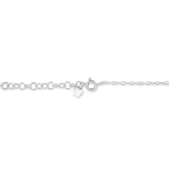 Histoire d'Or Bracelet Evren Argent Blanc Quartz Rose