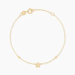 Online Histoire d'Or Bracelet Fenton Or Jaune Oxyde De Zirconium