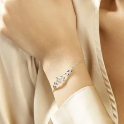 Histoire d'Or Bracelet Folia Argent Blanc* Bracelets|Bracelets Fantaisie