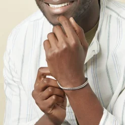 Histoire d'Or Bracelet Frederic Acier Blanc* Bracelets|Bracelets Fantaisie