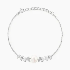 Best Histoire d'Or Bracelet Giacobbe Argent Blanc Perle De Culture