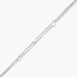 New Histoire d'Or Bracelet Giulette De Zirconium argent blanc oxyde