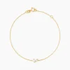 Outlet Histoire d'Or Bracelet Glendower Or Jaune Diamant Synthétique