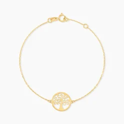 Online Histoire d'Or Bracelet Gorden Or Jaune