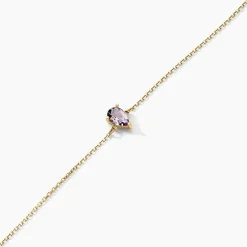 Histoire d'Or Bracelet Goutte Or Jaune Améthyste* Bracelets