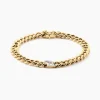 Histoire d'Or Bracelet Haskel Or Jaune Diamant* Bracelets|Bracelets Maille