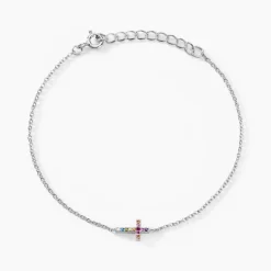 Online Histoire d'Or Bracelet Haïvy Argent Blanc Oxyde De Zirconium