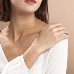 Histoire d'Or Bracelet Hibis Argent Blanc* Bracelets|Bracelets Fantaisie