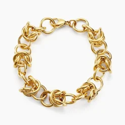 Histoire d'Or Bracelet Huda Acier Jaune* Bracelets|Bracelets Fantaisie