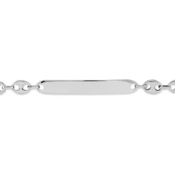Histoire d'Or Bracelet Identité Carrus Argent Blanc* Bijoux Personnalisés|Bracelets