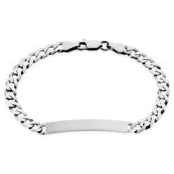 Histoire d'Or Bracelet Identité Casper Argent Gris* Bijoux Personnalisés|Bracelets