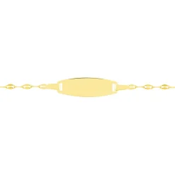 Clearance Histoire d'Or Bracelet Identité Eowyn Maille Fantaisie Or Jaune