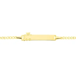 Clearance Histoire d'Or Bracelet Identité Etheline Maille Gourmette Or Jaune