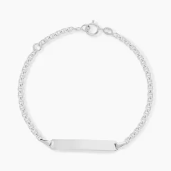 Histoire d'Or Bracelet Identité Fanelia Or Blanc