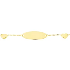 Online Histoire d'Or Bracelet Identité Gaspardine Maille Forçat Or Jaune