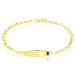 Histoire d'Or Bracelet Identité Marcel Or Jaune* Bijoux Personnalisés|Bracelets