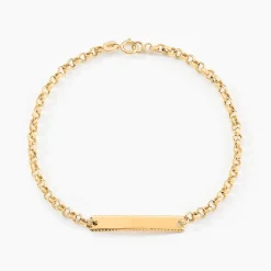 Histoire d'Or Bracelet Identité Marcel Or Jaune* Bracelets|Gourmettes