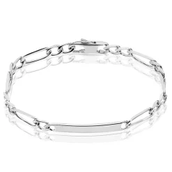 Histoire d'Or Bracelet Identité Vila Argent Blanc* Bijoux Personnalisés|Bracelets