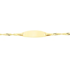 Histoire d'Or Bracelet Identite Bebe Or Jaune Ericka* Bijoux Personnalisés|Bracelets