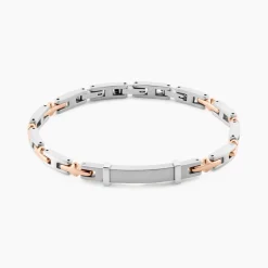 JOURDAN Bracelet Identitée Haribert Acier Argenté* Bracelets|Gourmettes