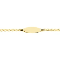 New Histoire d'Or Bracelet Identitée Marcel Or Jaune