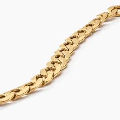 Histoire d'Or Bracelet Iris Or Jaune Maille Gourmette