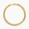 Sale Histoire d'Or Bracelet Iris Or Jaune Maille Gourmette