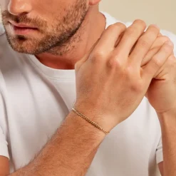 Histoire d'Or Bracelet Iris Or Jaune Maille Gourmette* Bracelets|Bracelets Maille