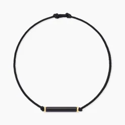 Online Histoire d'Or Bracelet Irving Or Jaune Onyx