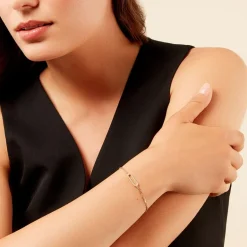 Histoire d'Or Bracelet Isabel Argent Jaune Oxyde De Zirconium* Bracelets|Bracelets Fantaisie