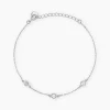Histoire d'Or Bracelet Iseline Argent Blanc Oxyde De Zirconium* Bracelets|Bracelets Fantaisie