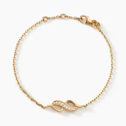 Histoire d'Or Bracelet Ishaae Plaqué Or Jaune Oxyde De Zirconium* Bracelets|Bracelets Fantaisie