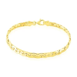 New Histoire d'Or Bracelet Ivy Maille Haricot or jaune