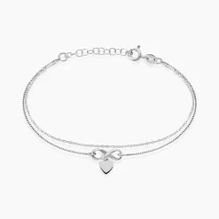 Clearance Histoire d'Or Bracelet Ivylou Argent Blanc