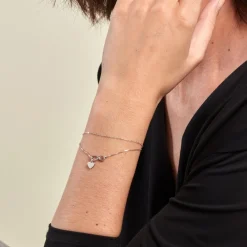 Clearance Histoire d'Or Bracelet Ivylou Argent Blanc