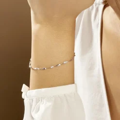 Online Histoire d'Or Bracelet Izar Torsadee or blanc