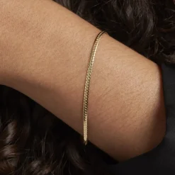 Discount Histoire d'Or Bracelet Izel Maille Anglaise Or Jaune