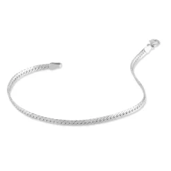 Hot Histoire d'Or Bracelet Izel Maille Anglaise or blanc