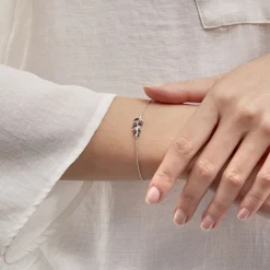 Histoire d'Or Bracelet Jade Argent Blanc Oxyde De Zirconium* Bracelets|Bracelets Fantaisie